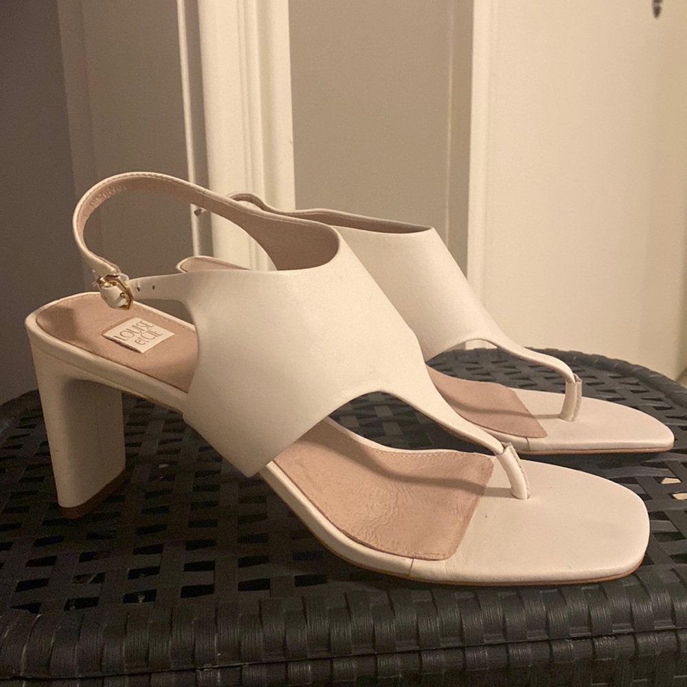 Louise et Cie slingback heeled sandals